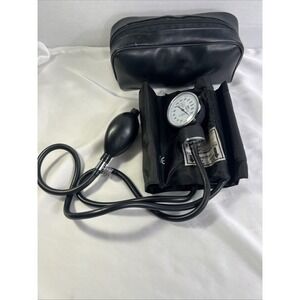 Prestige Medical Blood Pressure Cuff Aneroid Sphygmomanometer  Adult‎ Size Black